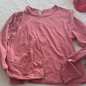 Lululemon Athletica Mauve Long Sleeve Top